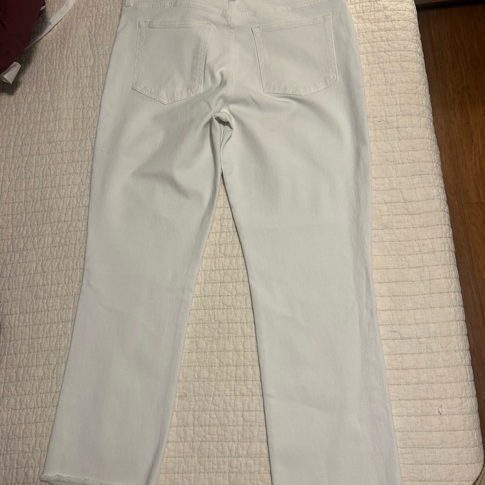 Frank & Eileen White Cotton Jeans - Picture 6 of 6